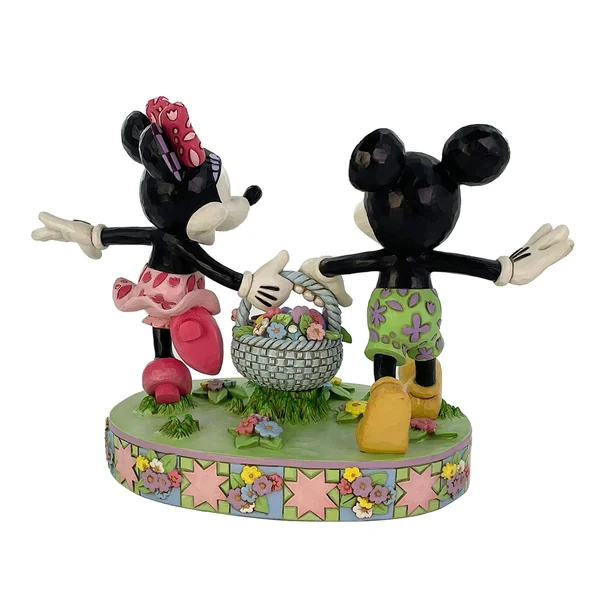 Figurine Mickey et Minnie de Pâques - Disney Traditions