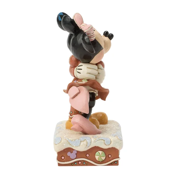 Figurine Mickey et Minnie Pain d'épice - Disney Traditions