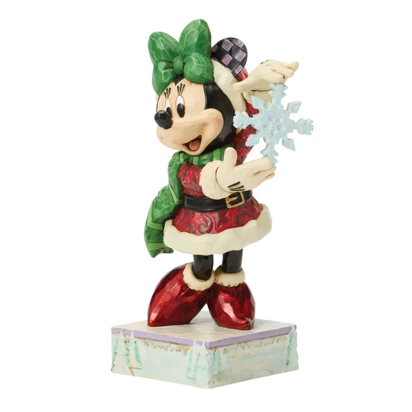 Figurine Minnie au Flocon de Neige - Disney Traditions