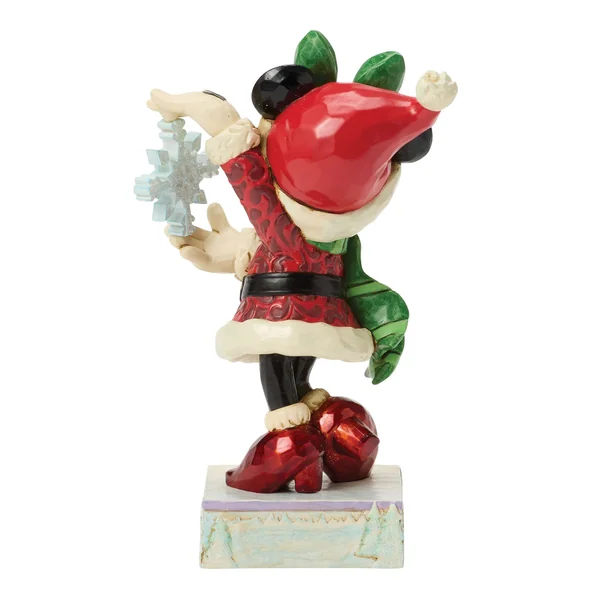 Figurine Minnie au Flocon de Neige - Disney Traditions
