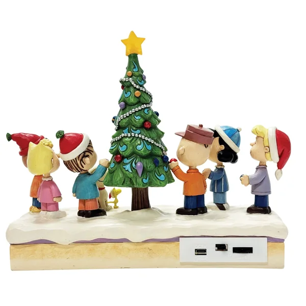 Figurine musicale LED Charlie Brown & ses amis - Peanuts by Jim Shore