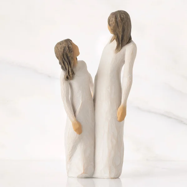 Figurine Mère et Fille - Willow Tree - Du temps ensemble