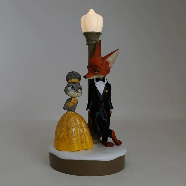 Figurine Nick et Judy lumineuse - Disney Showcase Collection