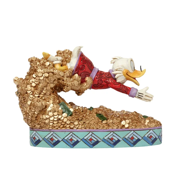 Figurine Oncle Picsou et son Trésor - Disney Traditions