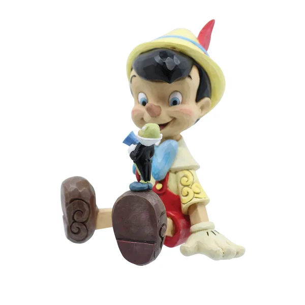 Figurine Pinocchio et Jiminy Cricket - Disney Traditions
