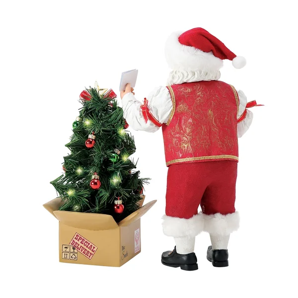 Figurine Père Noël Colis - Possible Dreams