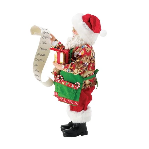 Figurine Père Noël Liste de jouets - Possible Dreams