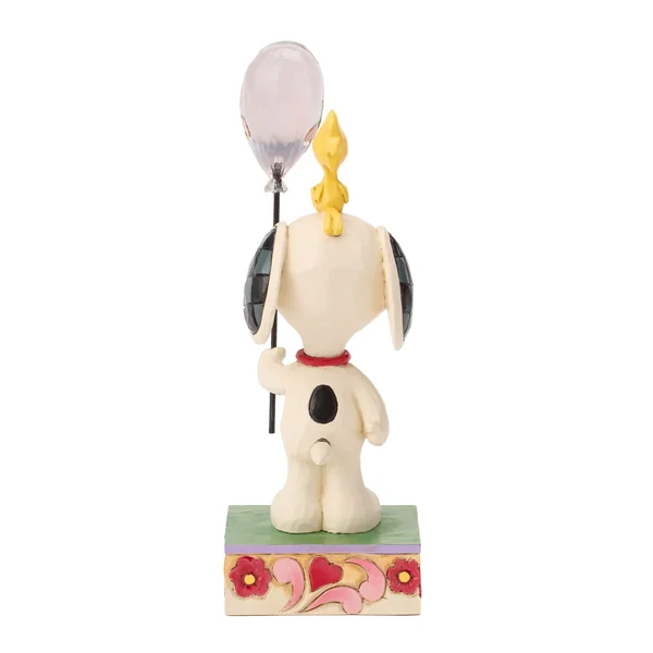 Figurine Snoopy avec ballon cœur - Peanuts by Jim Shore
