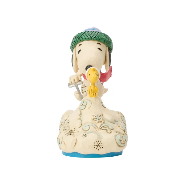 Figurine Snoopy déneigeant - Peanuts by Jim Shore