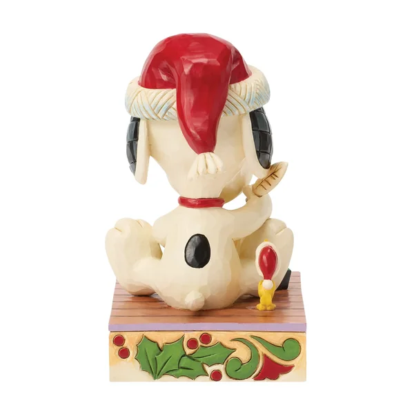 Figurine Snoopy et Woodstock Liste de Noël - Peanuts by Jim Shore