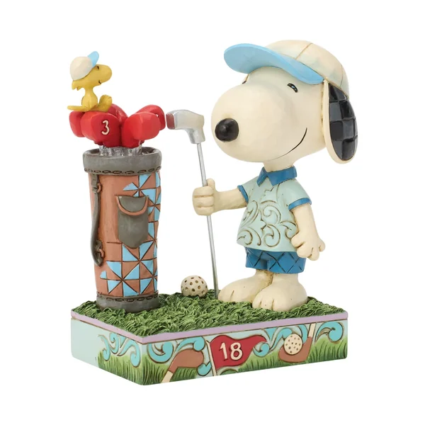 Figurine Snoopy golfeur - Peanuts by Jim Shore