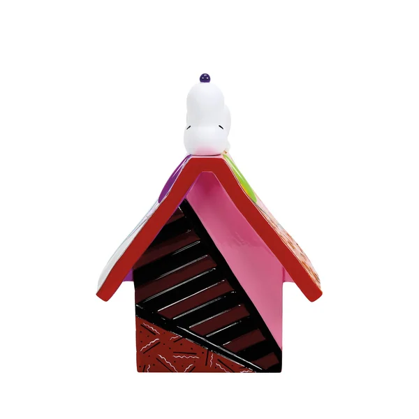 Figurine Snoopy sur sa niche - Peanuts by Britto