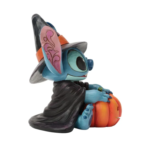 Figurine Stitch Citrouille LED Halloween - Disney Traditions