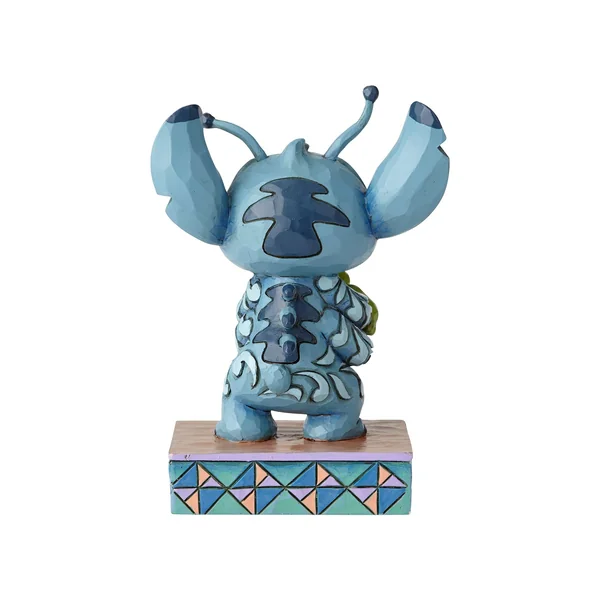 Figurine Stitch et une grenouille - Disney Traditions