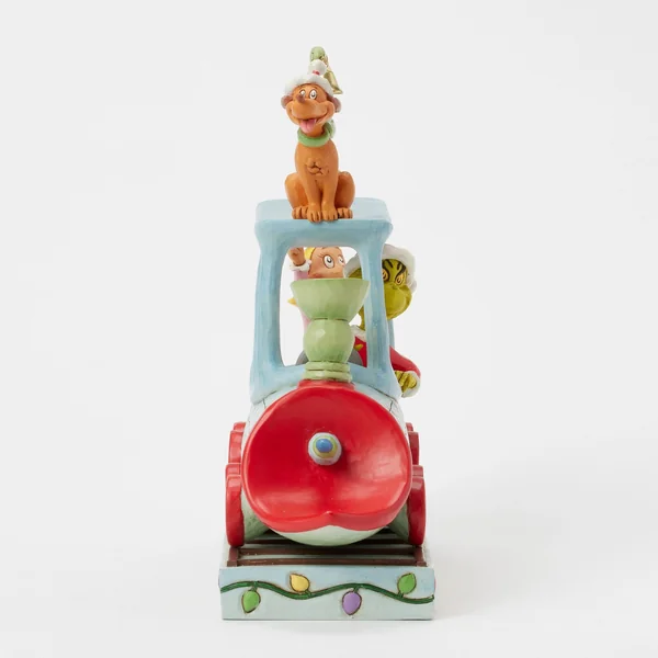 Figurine Train Grinch et ses amis - Grinch by Jim Shore