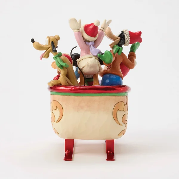Figurine Traîneau de Mickey et ses amis - Disney Traditions