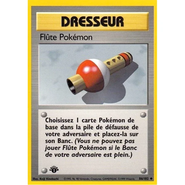 Flûte Pokémon 86/102 (Édition 1)
