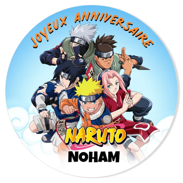 Fotocroc à personnaliser - Naruto