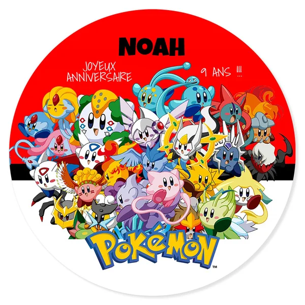 Fotocroc à personnaliser - Pokémon Ball