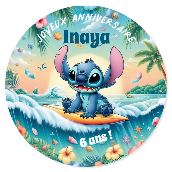 Fotocroc à personnaliser - Stitch Hawaï