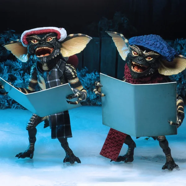 GREMLINS - 7" SCALE ACTION FIGURE - WINTER SCENE SET #1