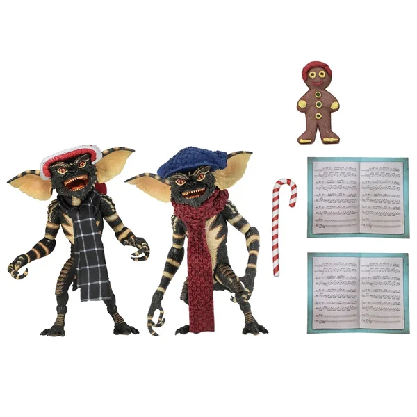 GREMLINS - 7" SCALE ACTION FIGURE - WINTER SCENE SET #1