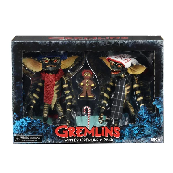 GREMLINS - 7" SCALE ACTION FIGURE - WINTER SCENE SET #1