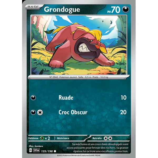 Grondogue 135/198