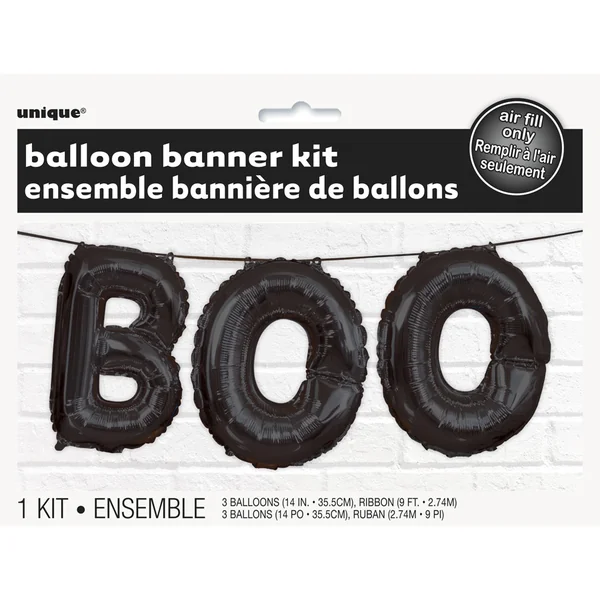 Guirlande de Ballons BOO (2, 74 m)
