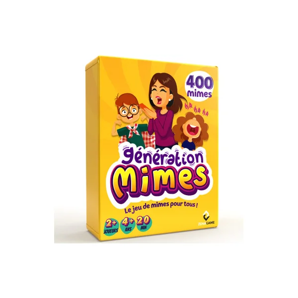 Génération Mimes - Jeu De Société