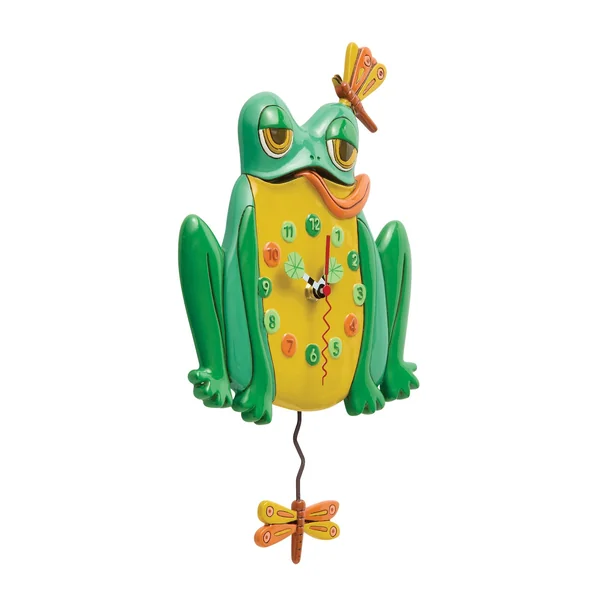 Horloge Grenouille Libellule- Allen Designs
