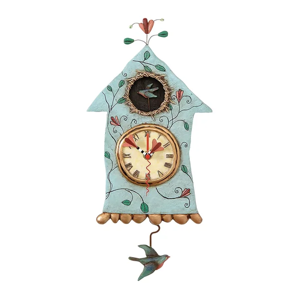 Horloge Maison Oiseau - Allen Designs