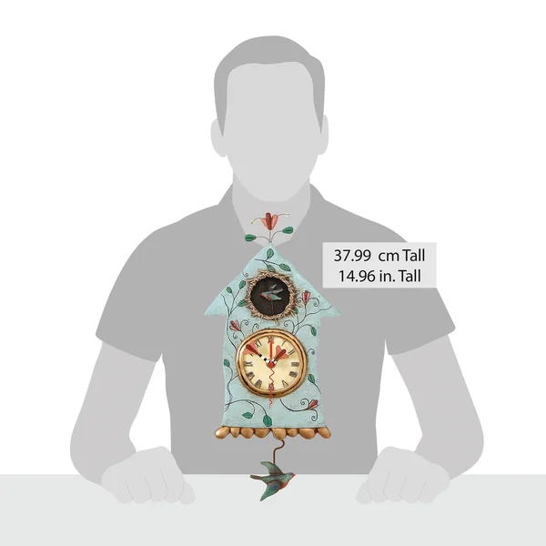 Horloge Maison Oiseau - Allen Designs