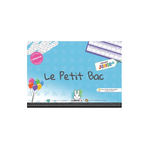 Jeu Du Petit Bac - Edition Junior