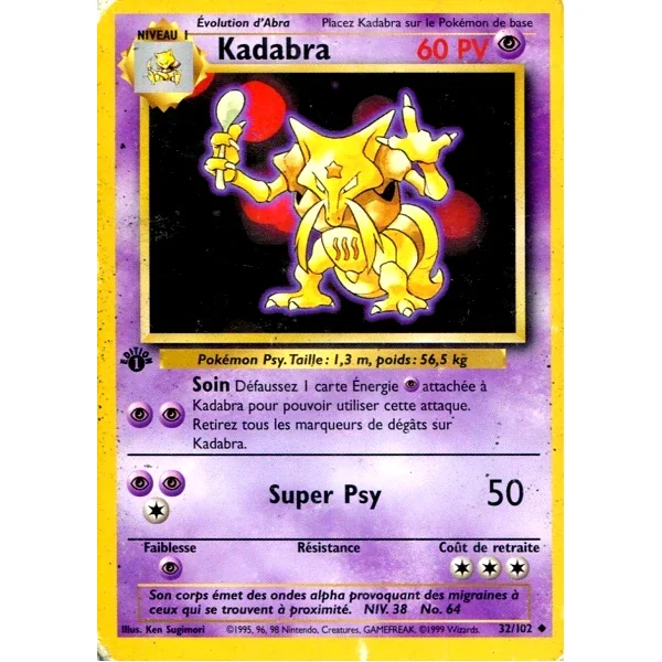 Kadabra 32/102 (Édition 1)