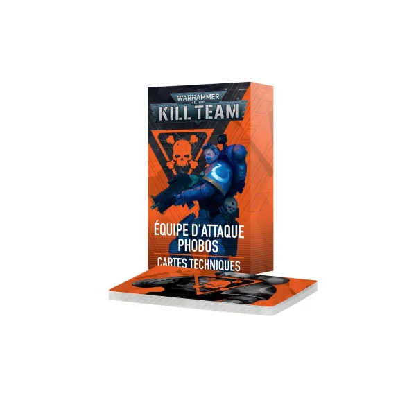 Kill Team : Cartes techniques Strike Squad/Equipe d'attaque Phobos (FR) - Warhammer 40k
