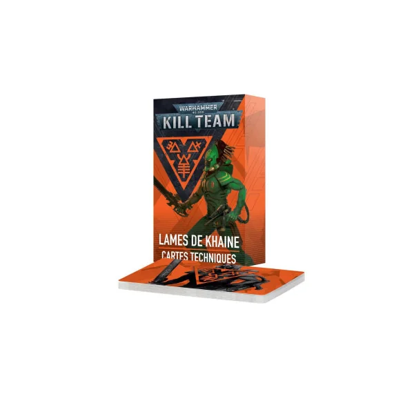 Kill Team: Lames de Khaine Cartes Techniques - Warhammer 40k