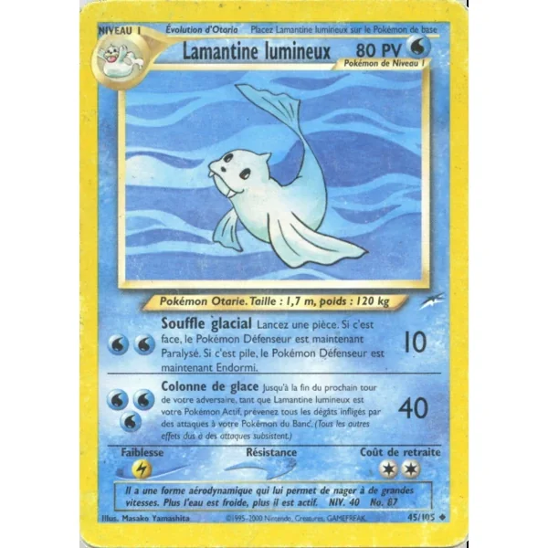 Lamantine lumineux 45/105