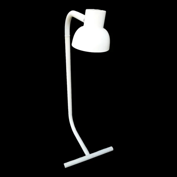 Lampadaire scandinave blanc Hans‑Agne Jakobsson, années 60/70