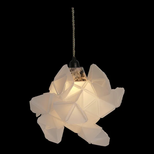 Lampe de table artisanale Sculpture lumineuse, Par Republiken
