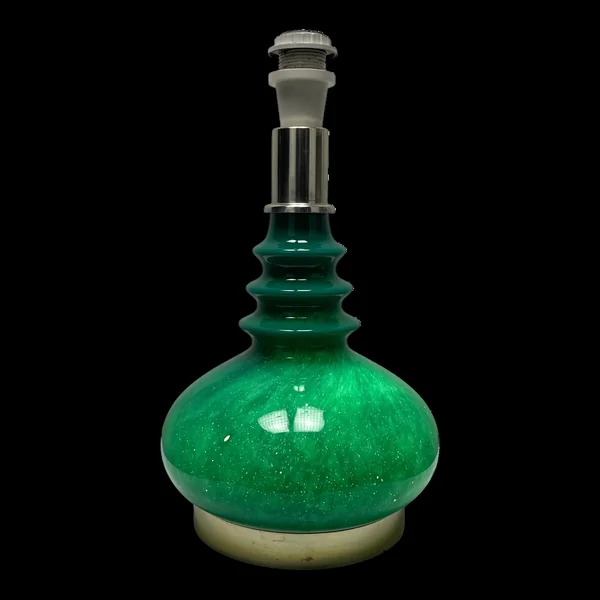 Lampe de table verte Galaxy par Peill & Putzler 1960