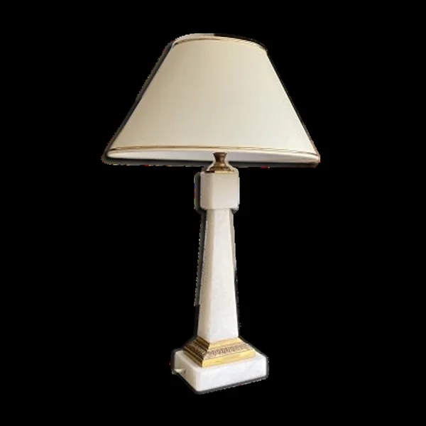Lampe en albâtre