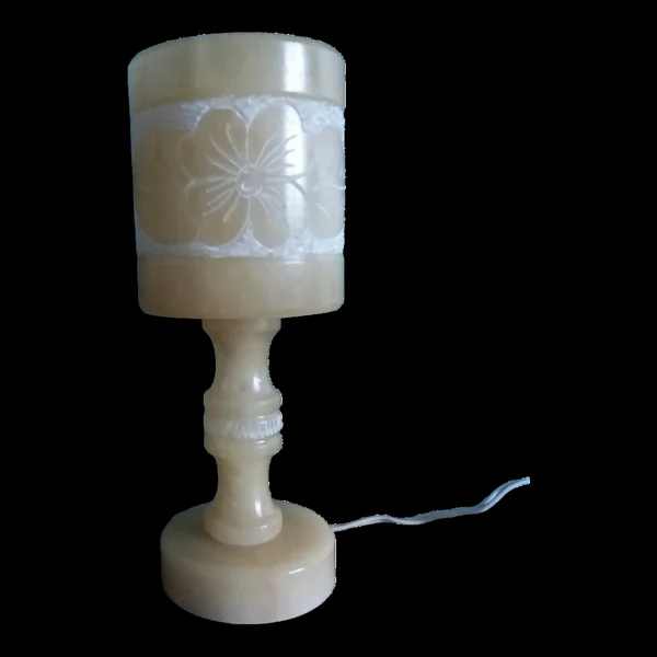 Lampe en albâtre