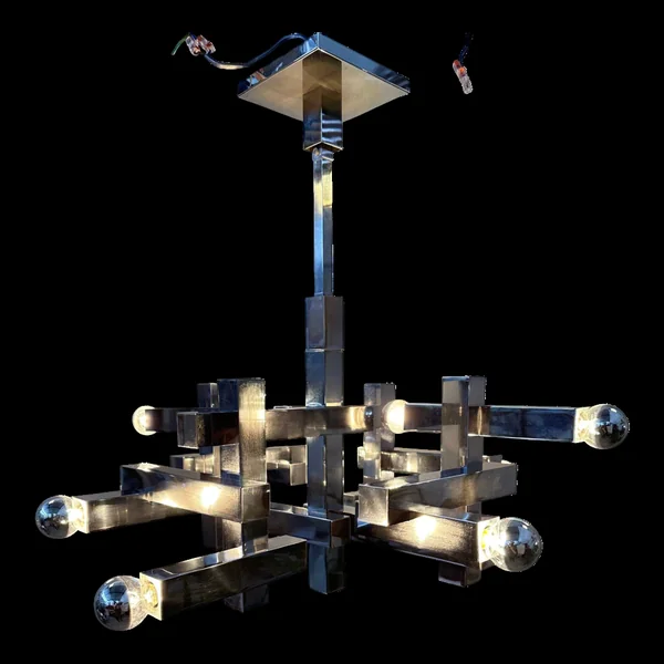 Lampe suspendue 'metric' au design vintage – Sciolari