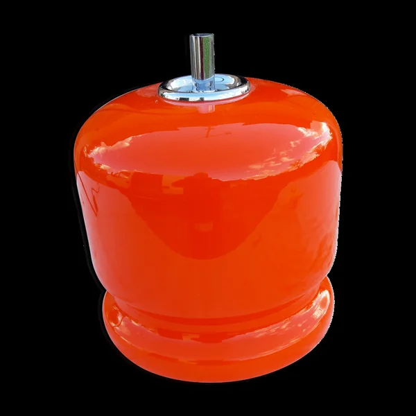 Lampe vintage des années 70 en opaline orange