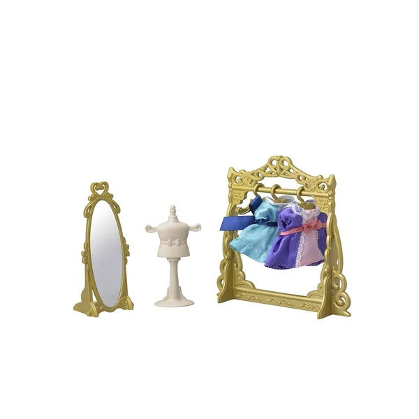Le dressing de mode et tenues de soirée Sylvanian Families