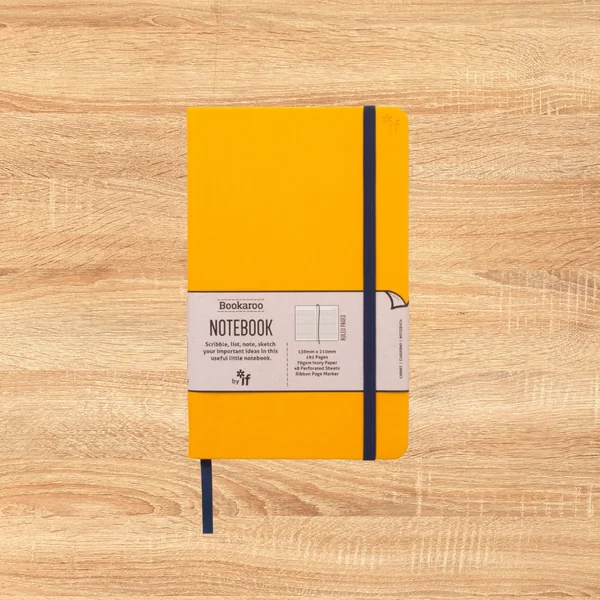 Le joli carnet de notes turquoise ou jaune