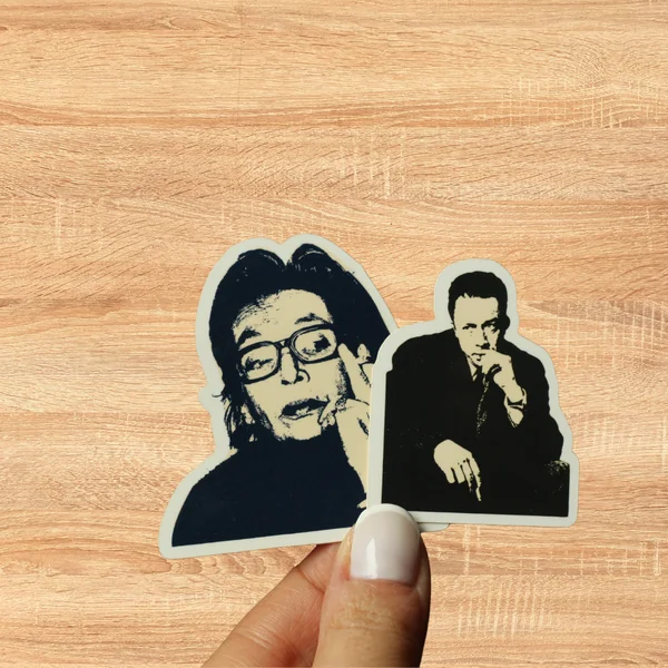 Le pack de 12 stickers littéraires