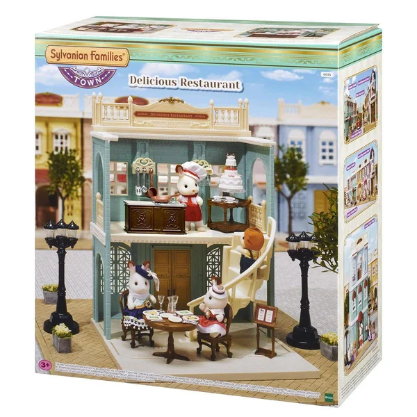 Le restaurant de ville Sylvanian Families 6018