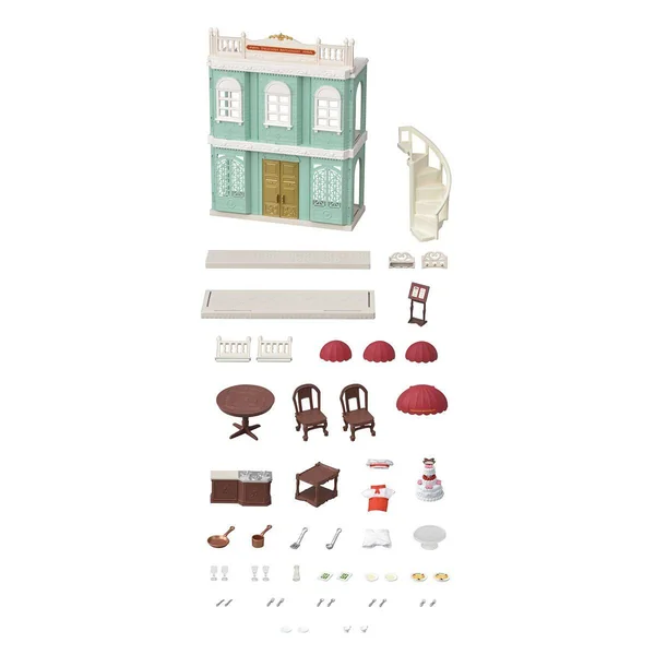 Le restaurant de ville Sylvanian Families 6018